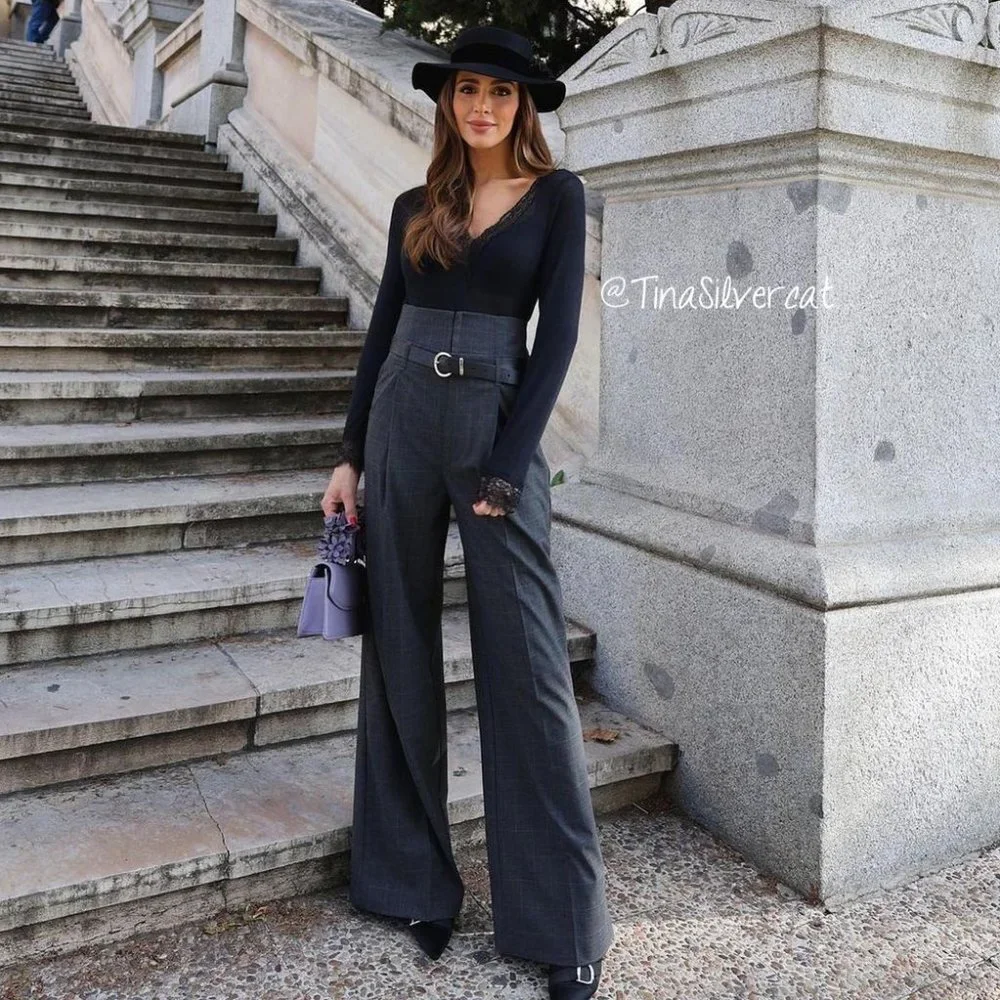 BLOGGER'S FAVE! Zara Full Length Corset Pants NWT